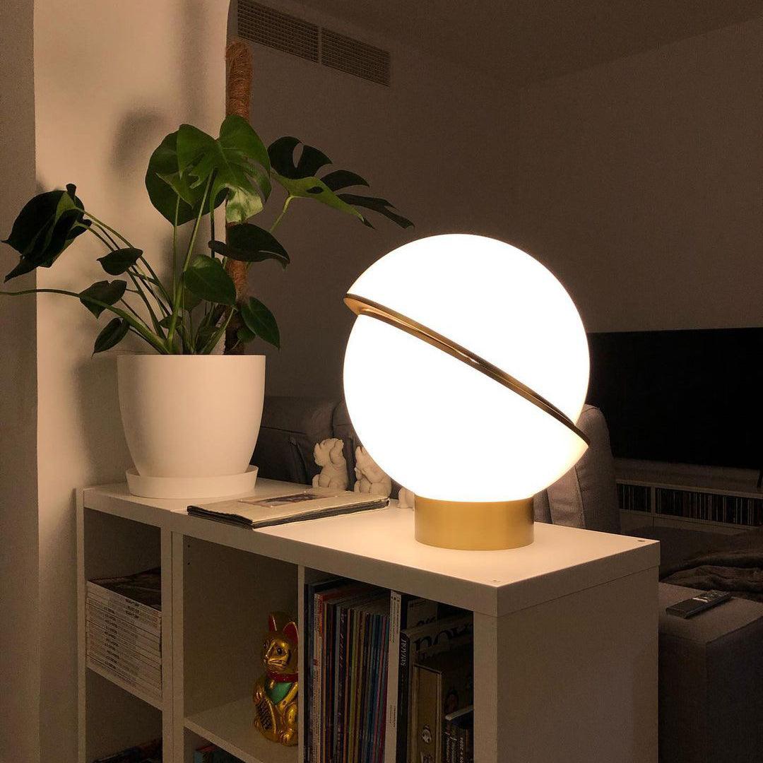 Solaria Futuristic Table Lamp-Neutral Decor