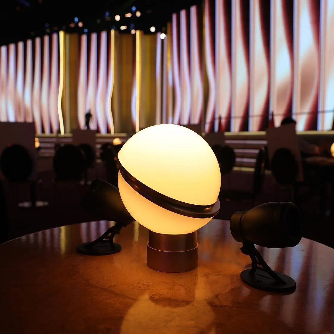 Solaria Futuristic Table Lamp-Neutral Decor
