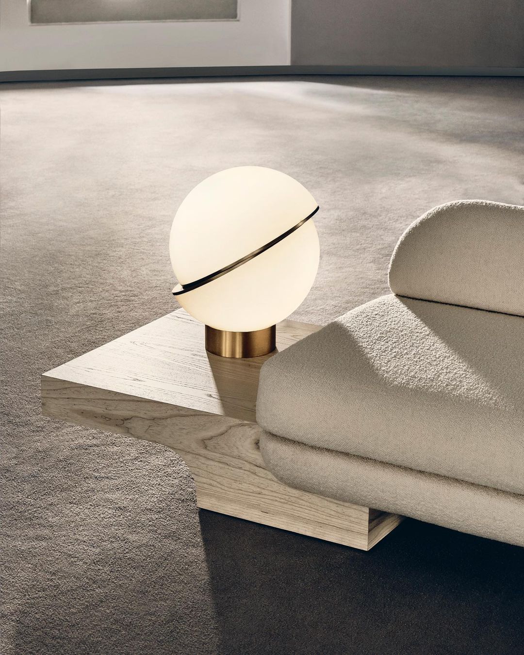 Solaria Futuristic Table Lamp-Neutral Decor