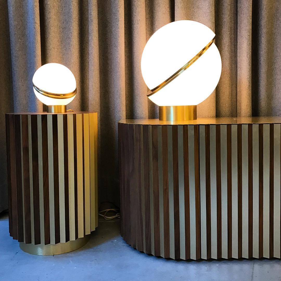 Solaria Futuristic Table Lamp-Neutral Decor