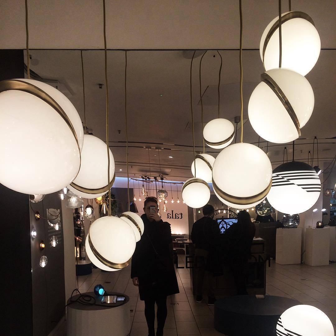 Cavira Pendant Minimalistic Glass Lamp-Neutral Decor