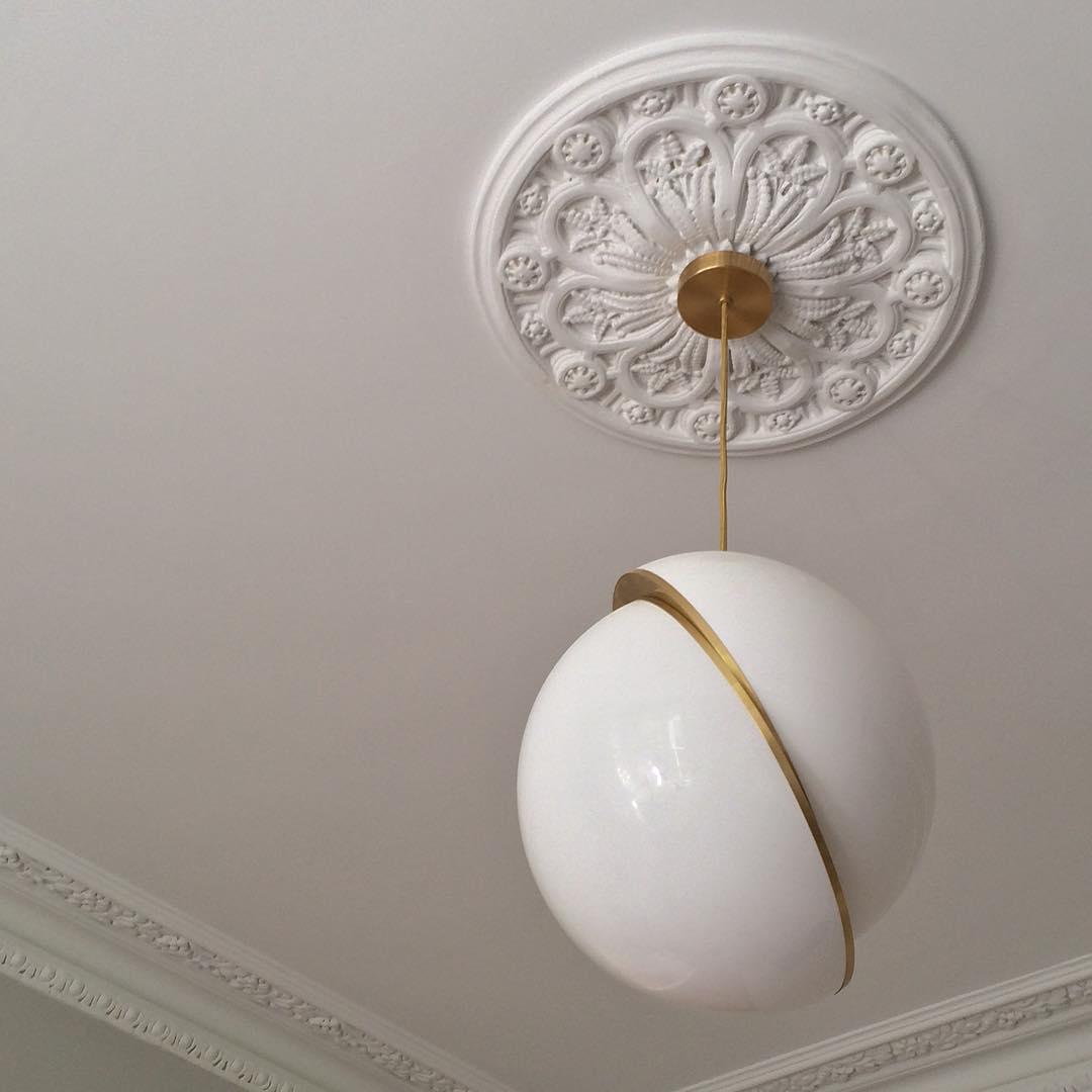 Cavira Pendant Minimalistic Glass Lamp-Neutral Decor