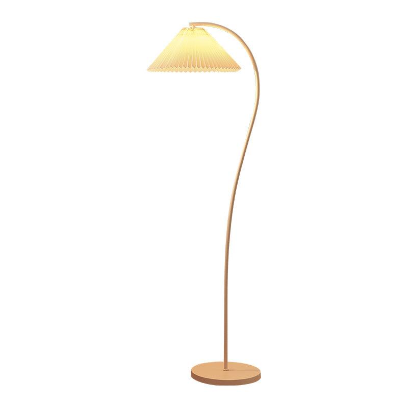 Fyrel Minimalist Fabric Floor Lamp-Neutral Decor