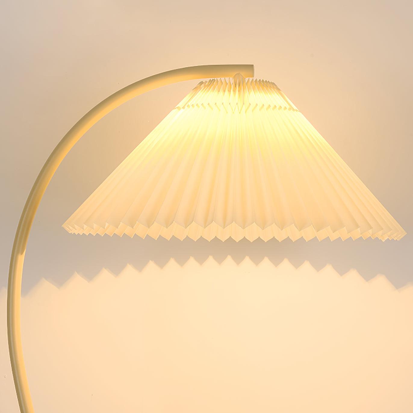 Fyrel Minimalist Fabric Floor Lamp-Neutral Decor