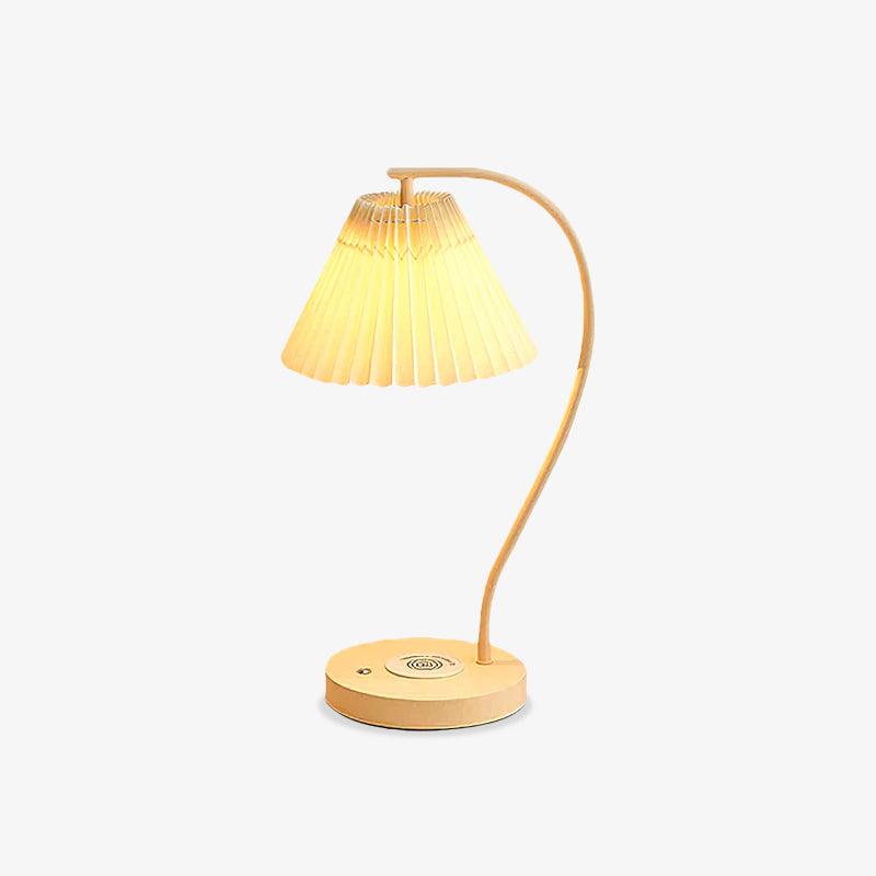 Evlaeus Minimalist Wood Desk Lamp-Neutral Decor