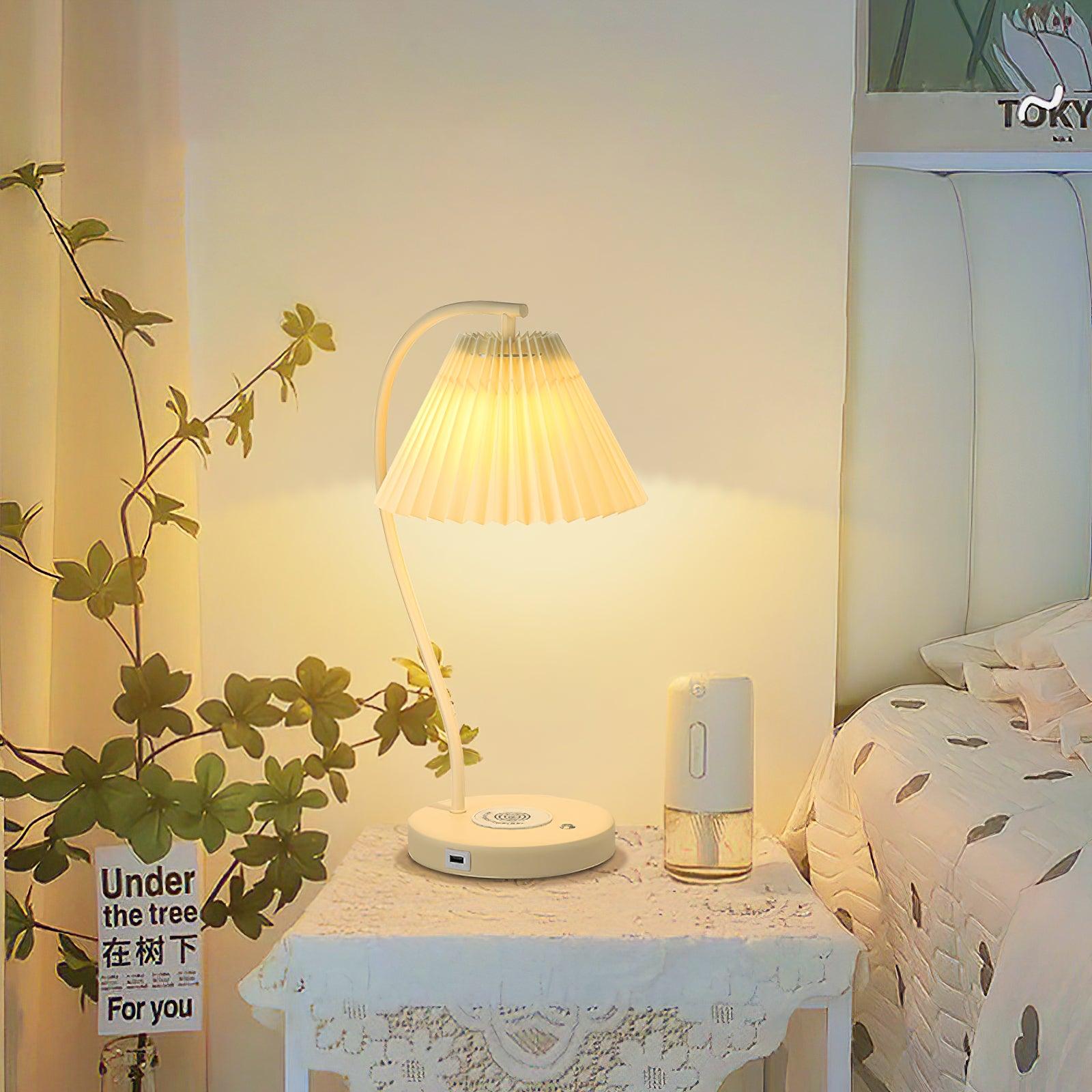 Evlaeus Minimalist Wood Desk Lamp-Neutral Decor
