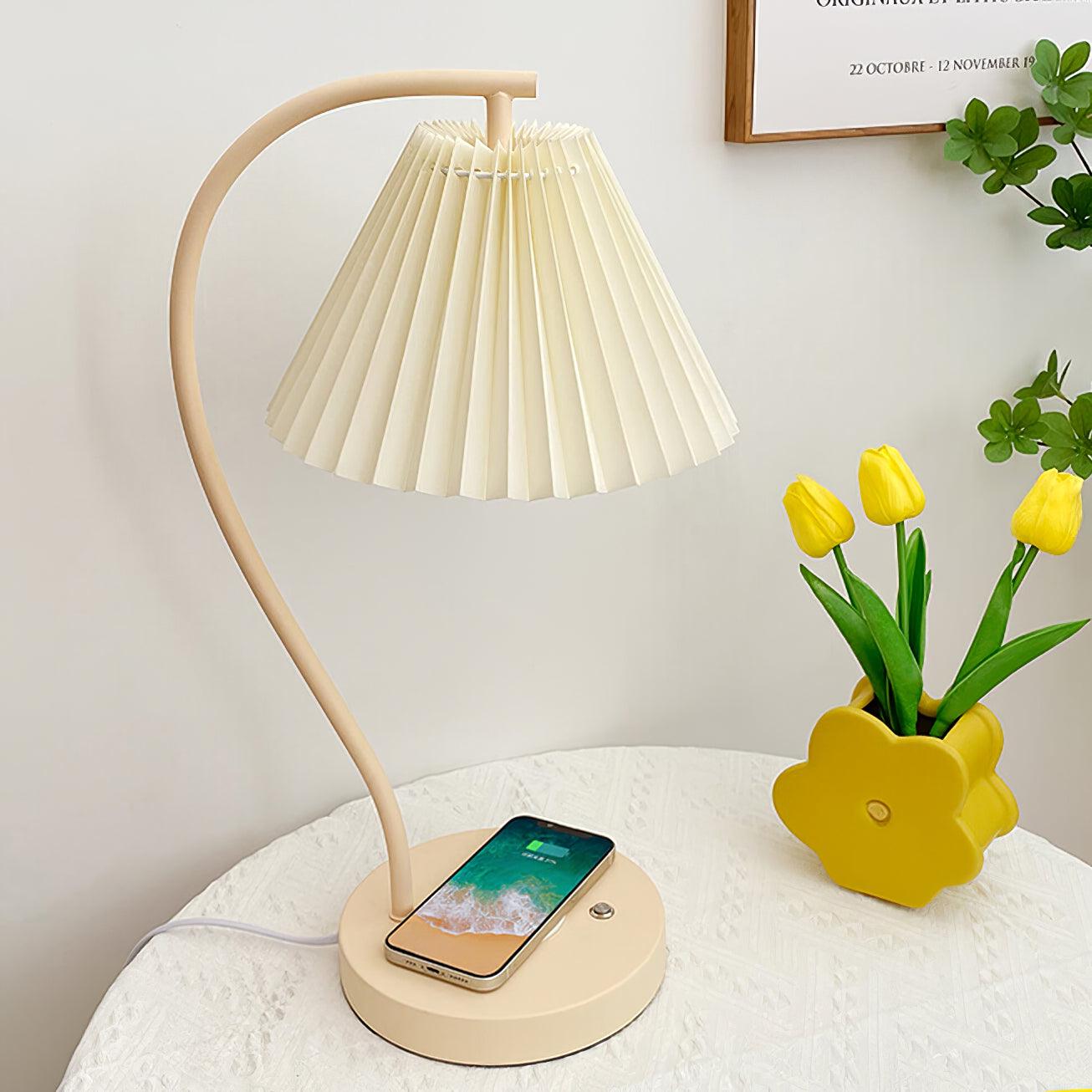 Evlaeus Minimalist Wood Desk Lamp-Neutral Decor