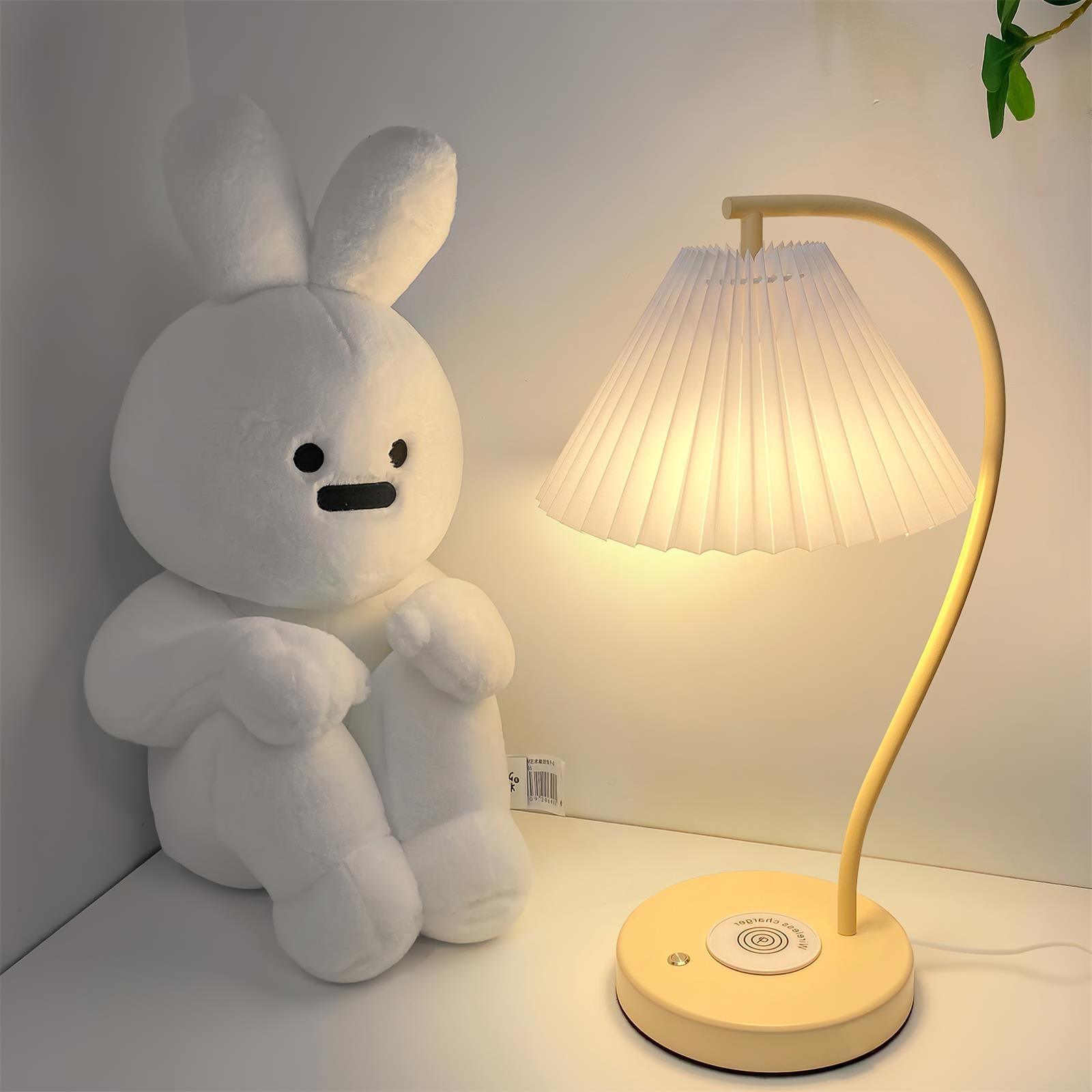 Evlaeus Minimalist Wood Desk Lamp-Neutral Decor