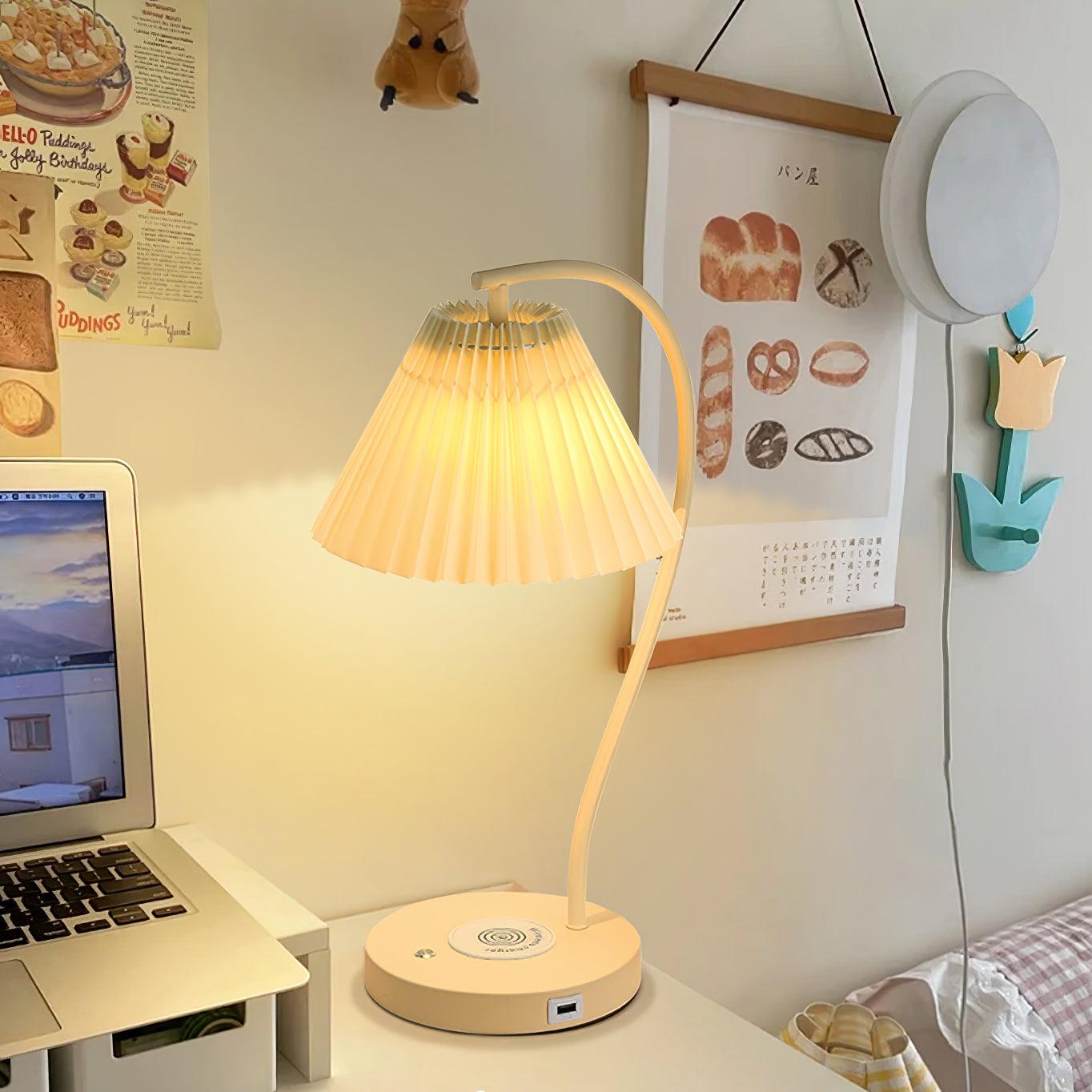 Evlaeus Minimalist Wood Desk Lamp-Neutral Decor