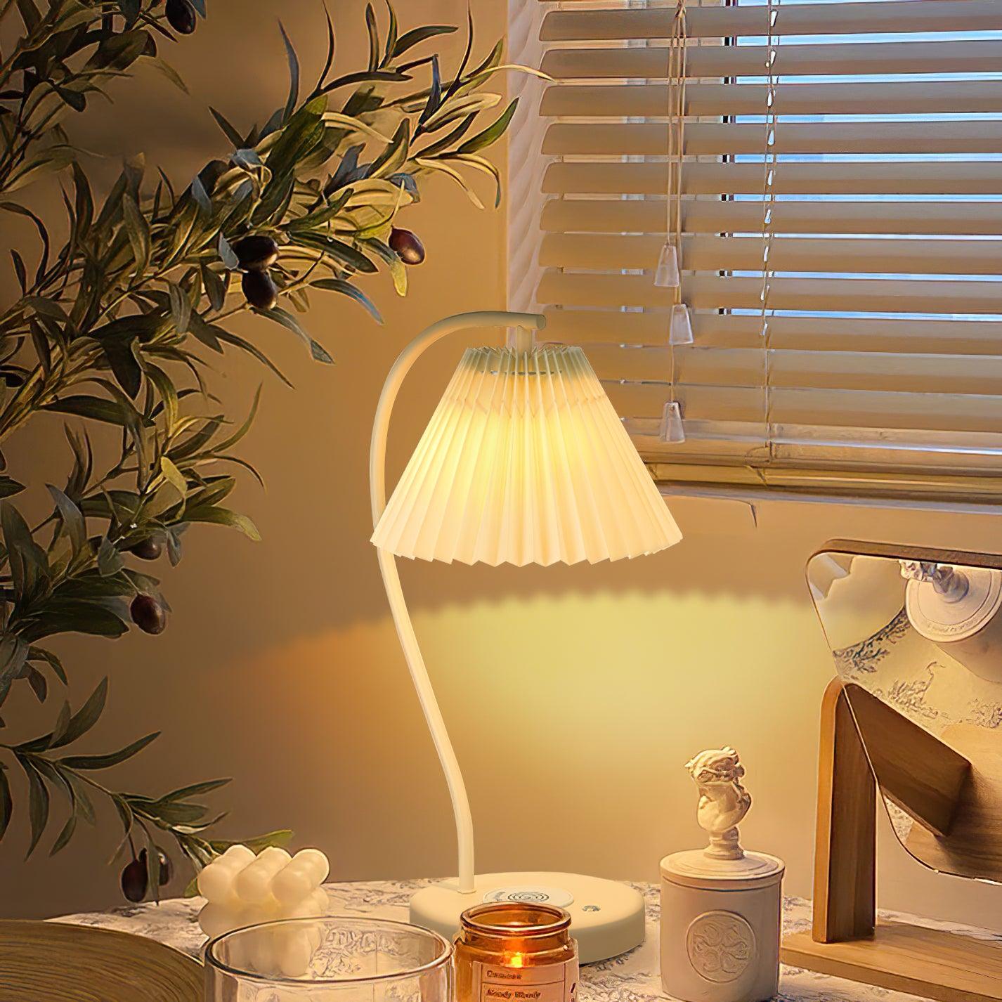 Evlaeus Minimalist Wood Desk Lamp-Neutral Decor