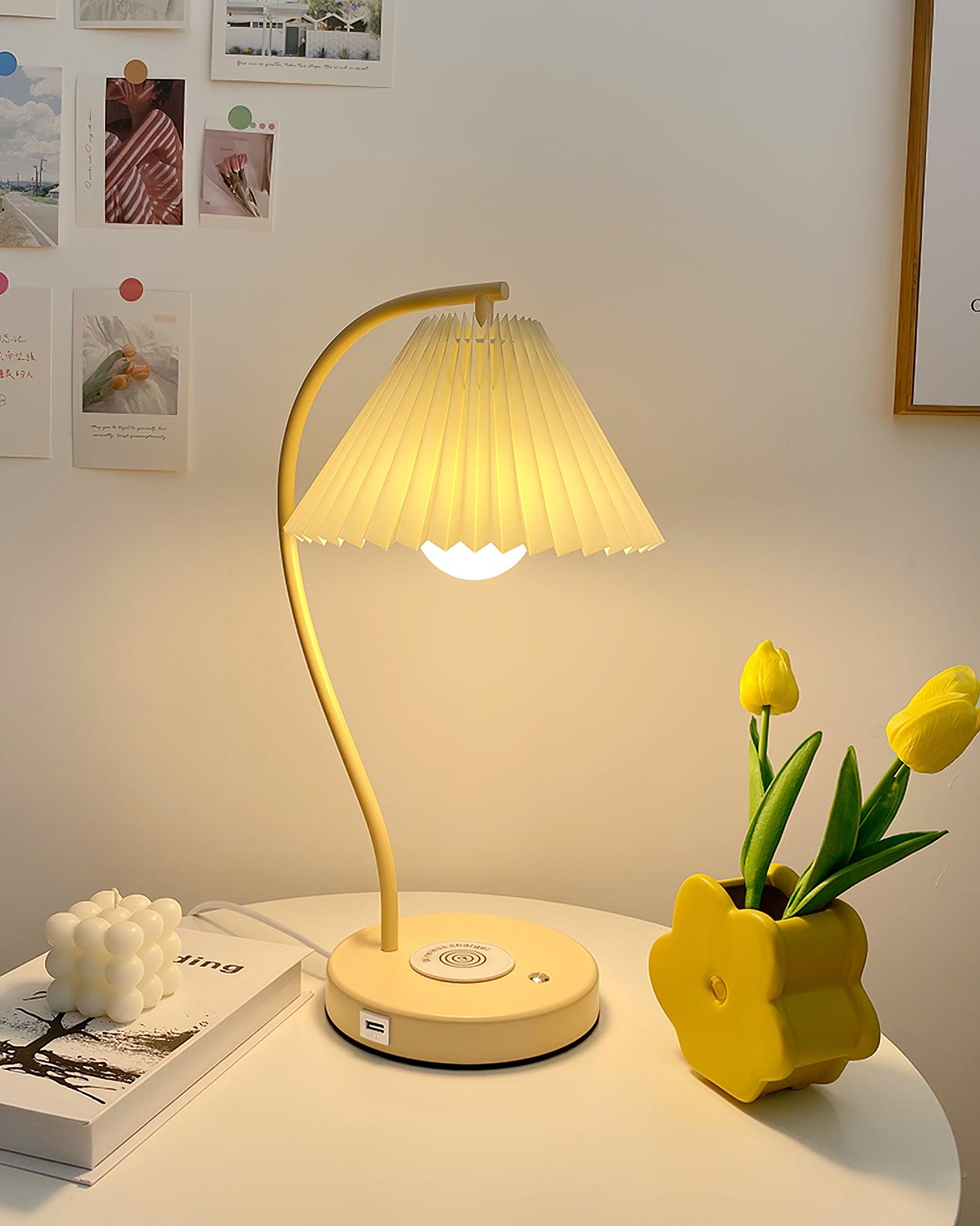 Evlaeus Minimalist Wood Desk Lamp-Neutral Decor