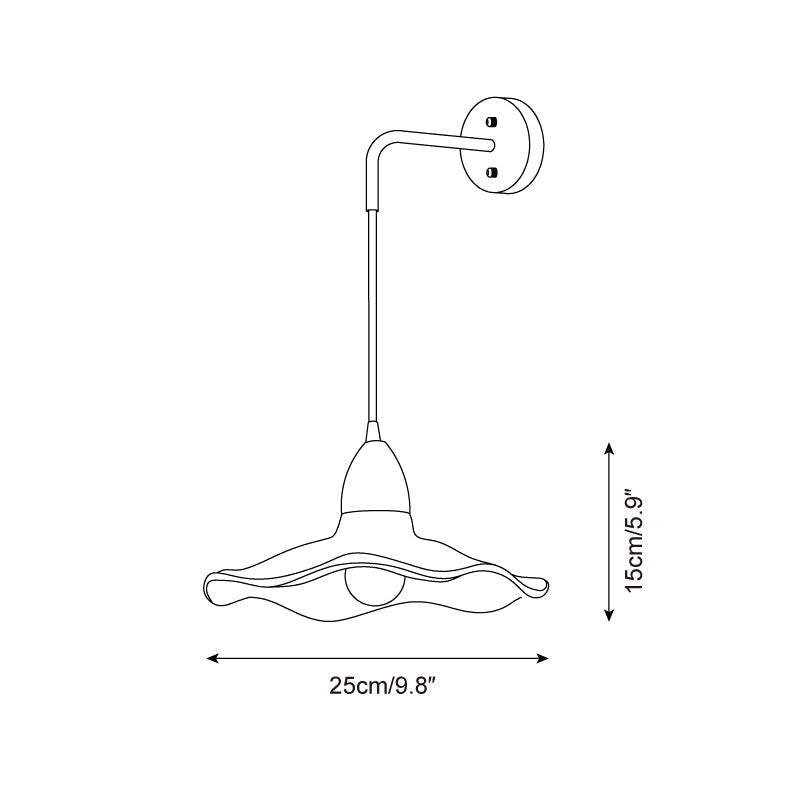 Callista Wave Wall Lamp