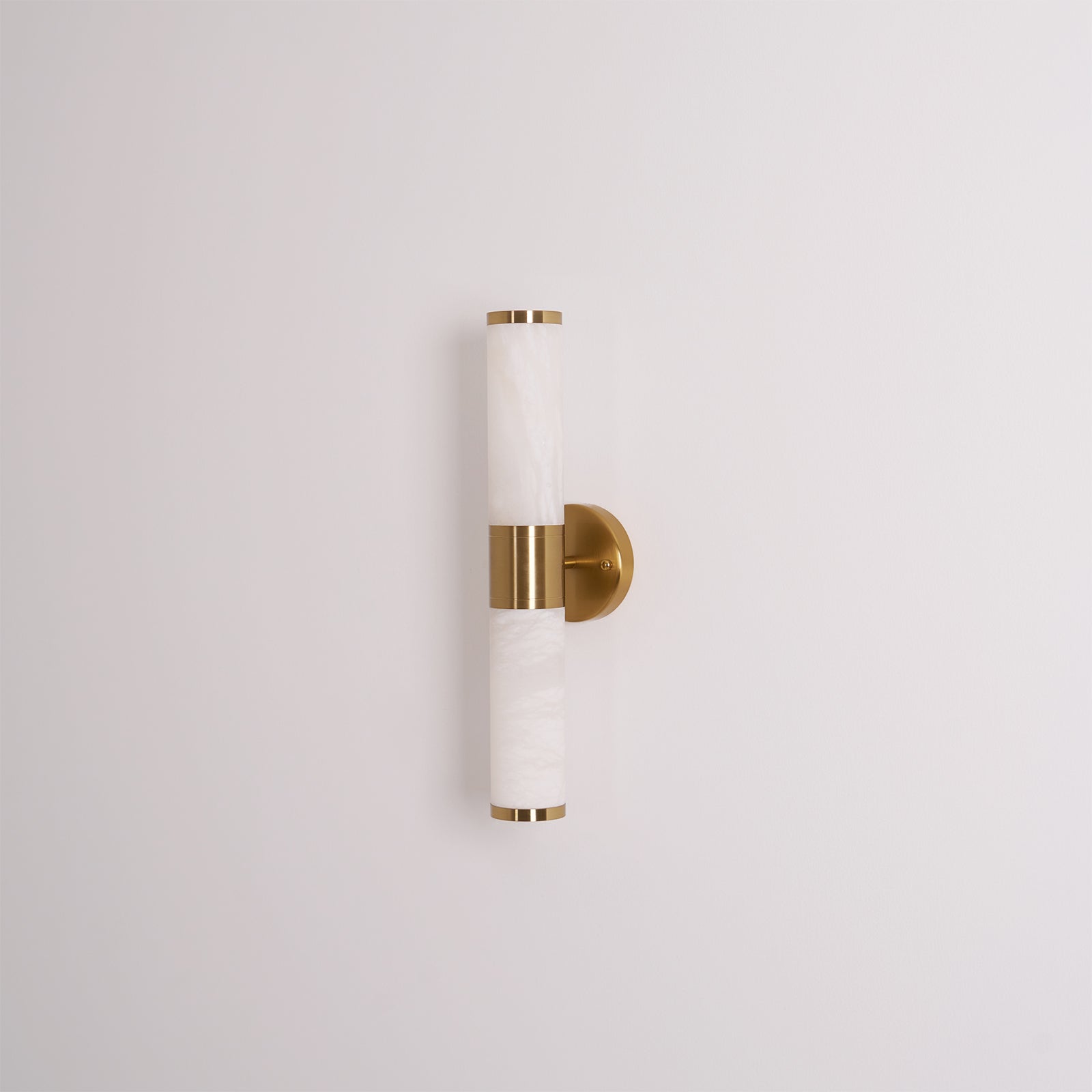 Tira Minimalist Alabaster Wall Lamp-Neutral Decor
