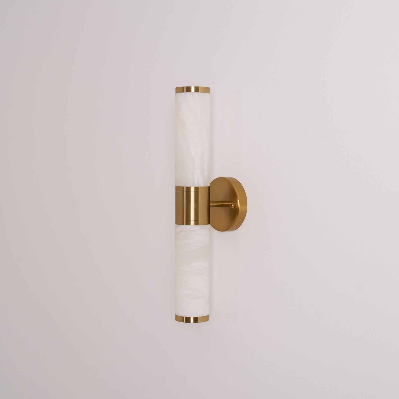 Tira Minimalist Alabaster Wall Lamp-Neutral Decor
