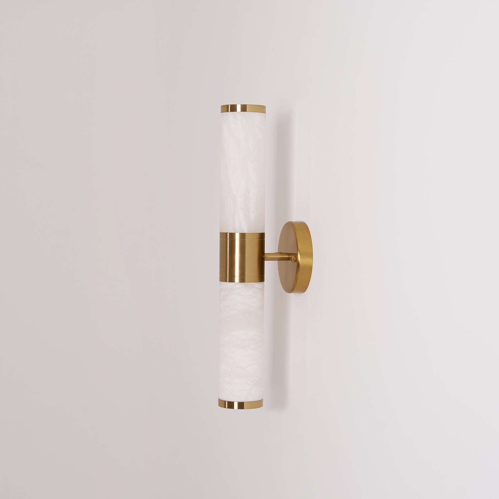 Tira Minimalist Alabaster Wall Lamp-Neutral Decor