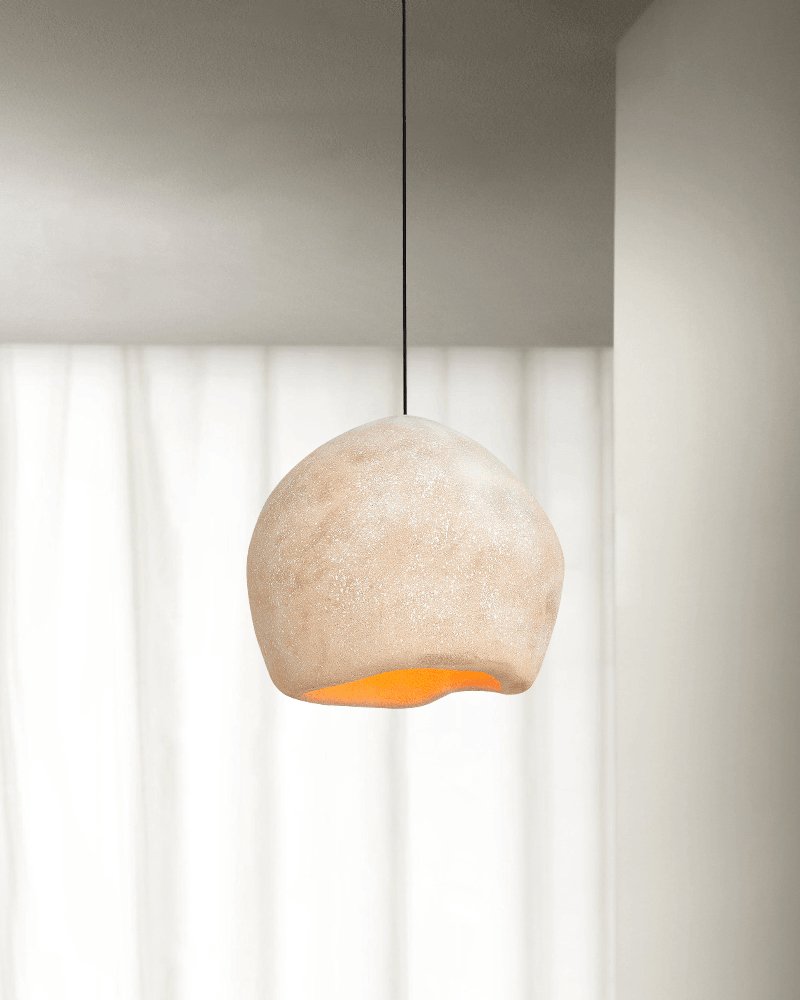 Tero Wabi-Sabi Composite Pendant Lamp-Neutral Decor