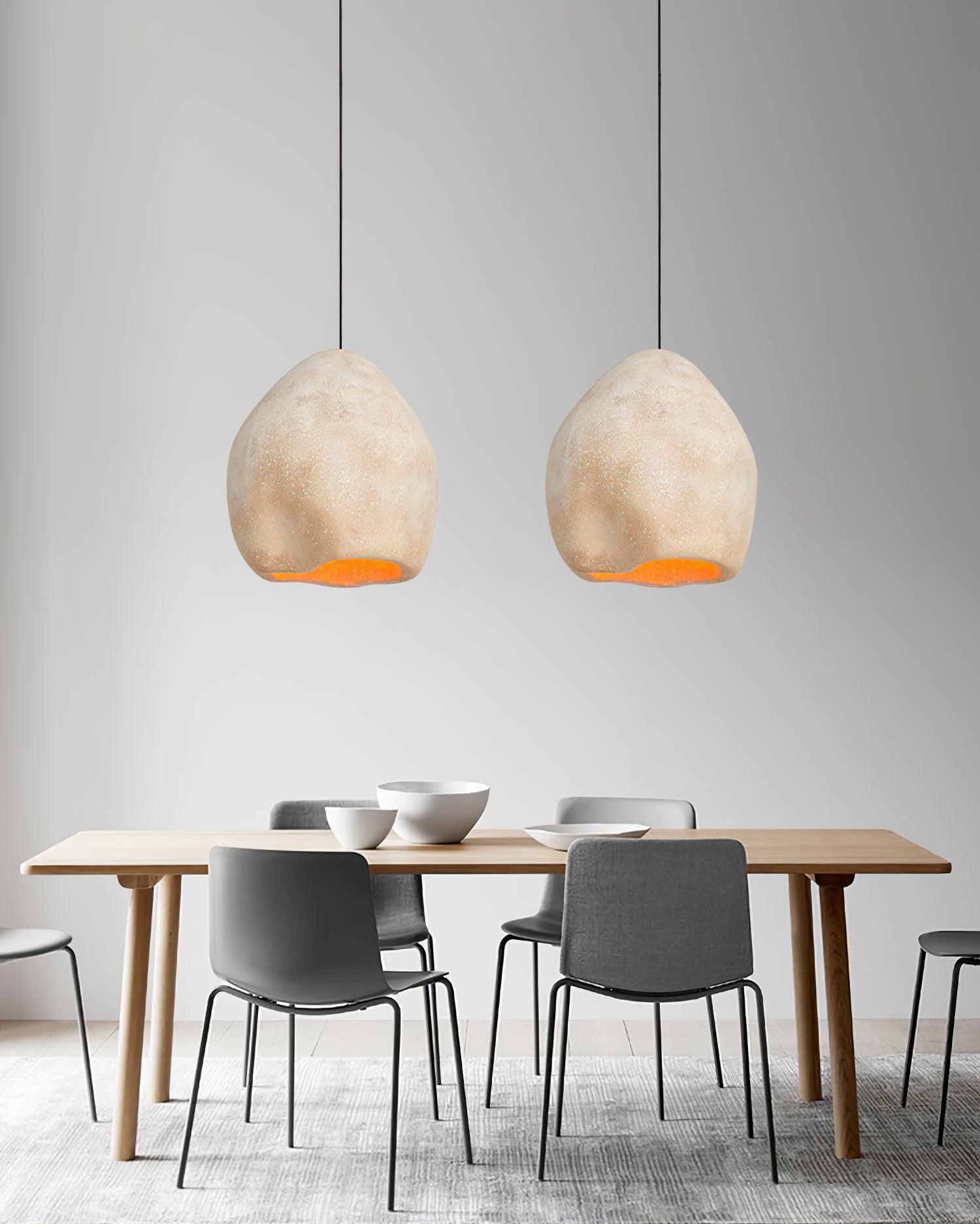 Tero Wabi-Sabi Composite Pendant Lamp-Neutral Decor