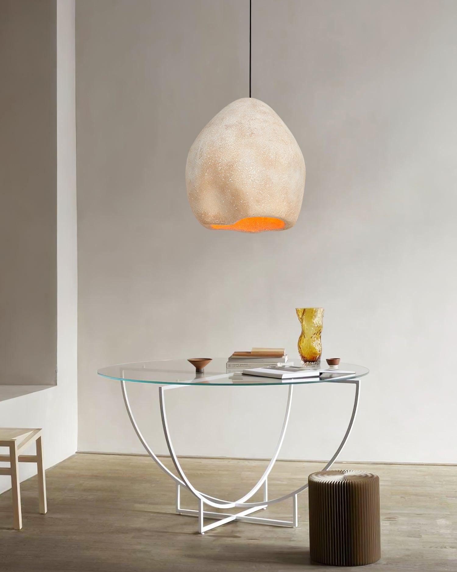 Tero Wabi-Sabi Composite Pendant Lamp-Neutral Decor