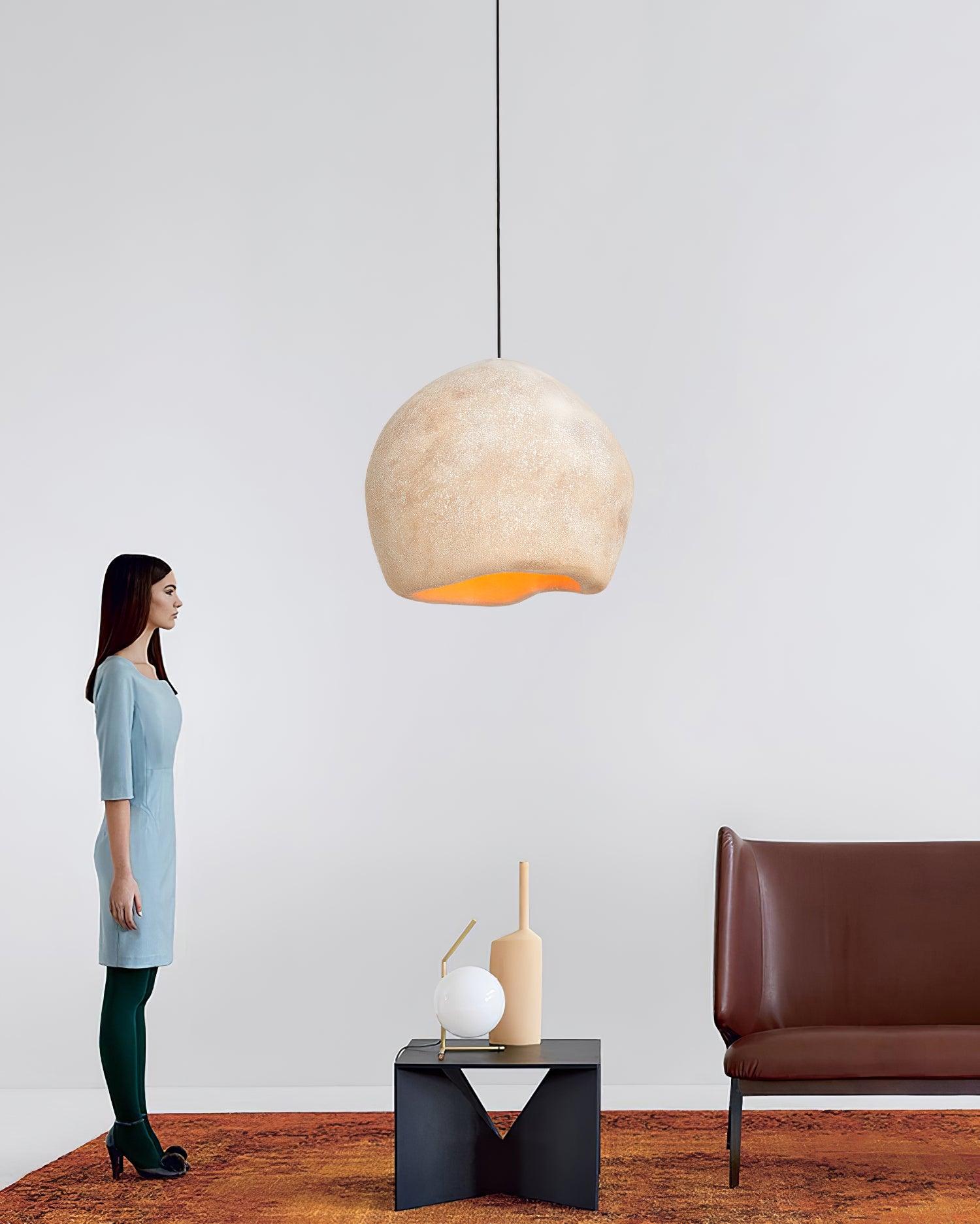 Tero Wabi-Sabi Composite Pendant Lamp-Neutral Decor