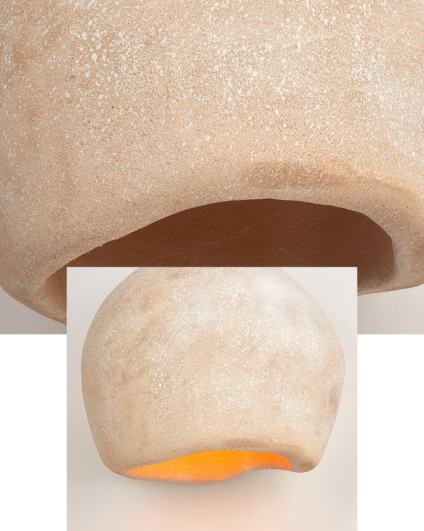 Tero Wabi-Sabi Composite Pendant Lamp-Neutral Decor