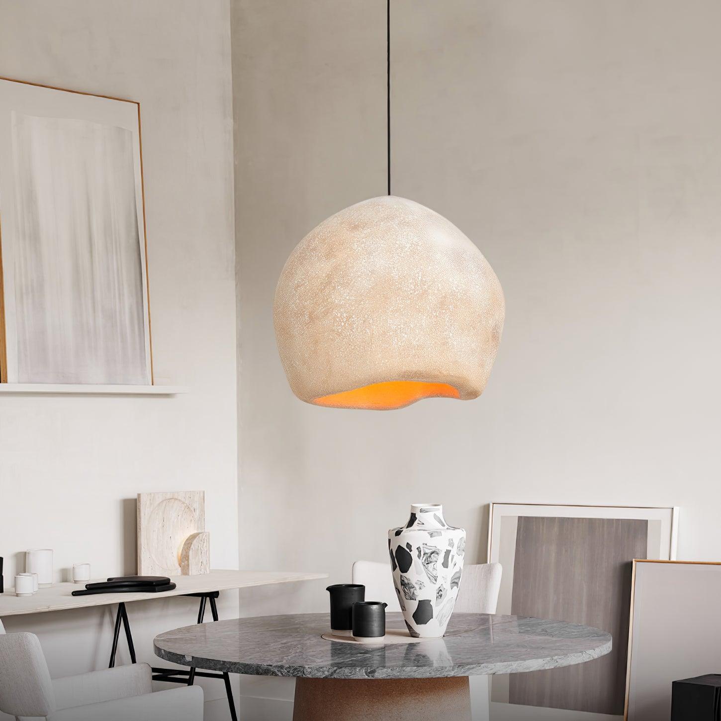 Tero Wabi-Sabi Composite Pendant Lamp-Neutral Decor