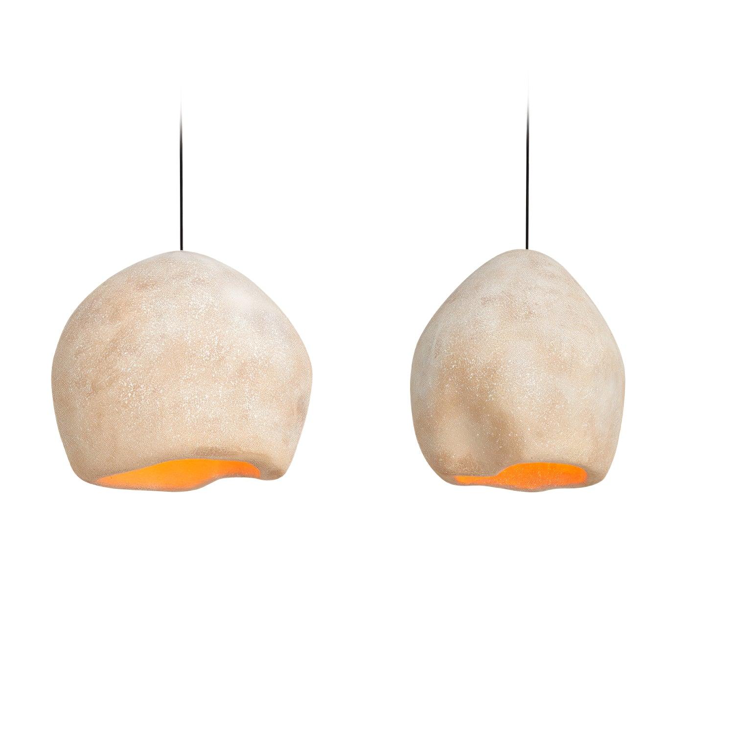 Tero Wabi-Sabi Composite Pendant Lamp-Neutral Decor