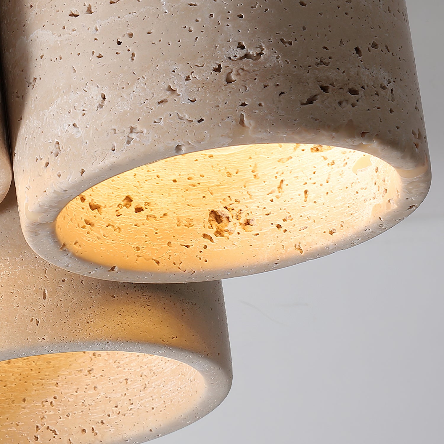 Ritta  Ceiling Light 3 head Travertine