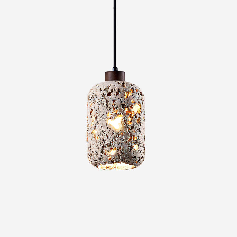 Eryno Concrete Travertine Pendant Light