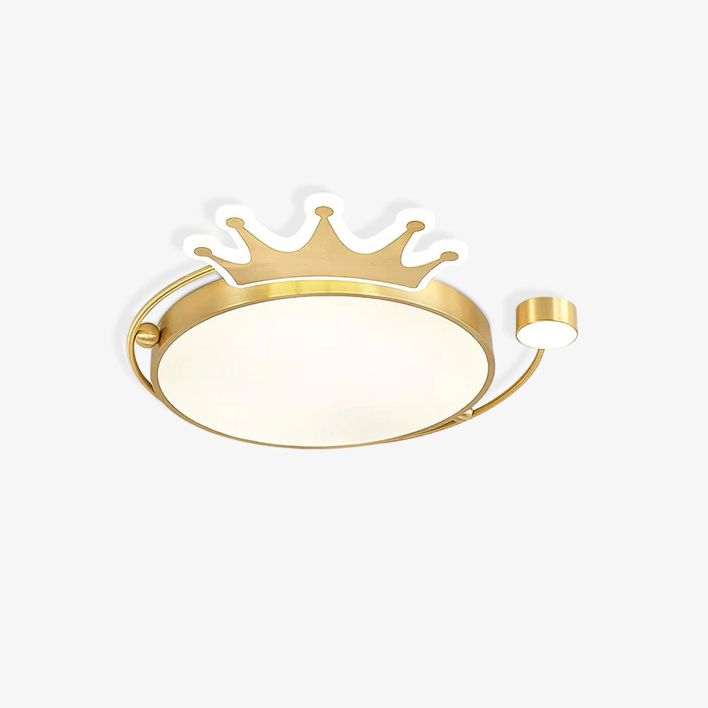 Aloror Classic Art Crown Ceiling Light-Neutral Decor