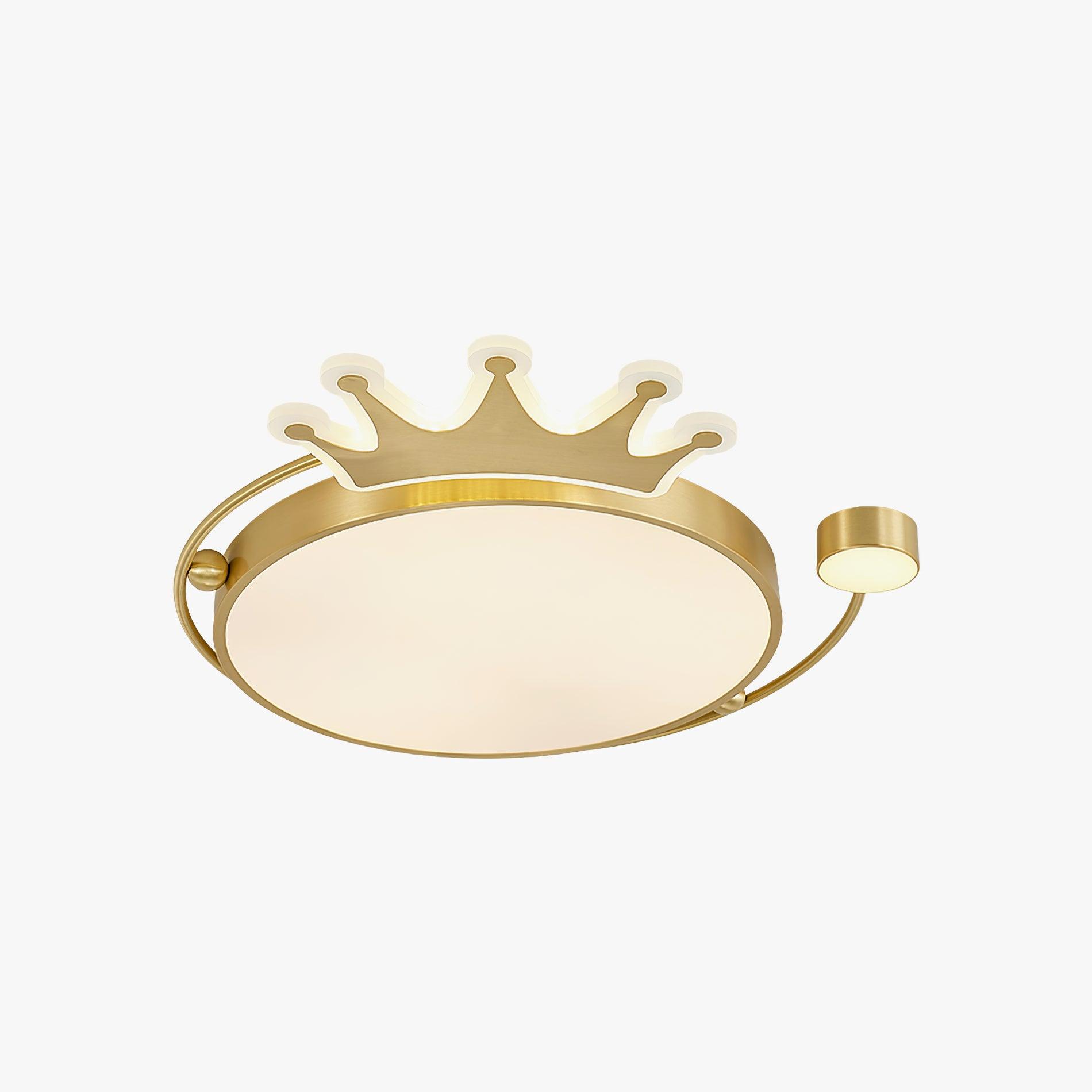 Aloror Classic Art Crown Ceiling Light-Neutral Decor