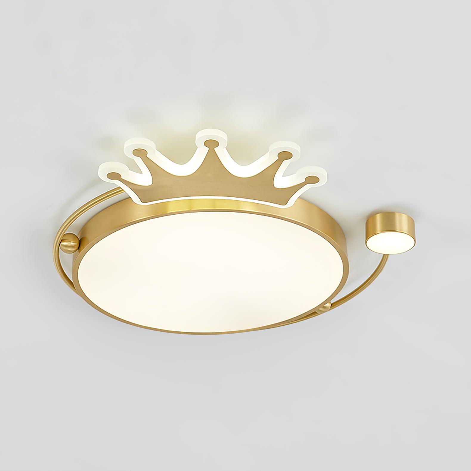 Aloror Classic Art Crown Ceiling Light-Neutral Decor