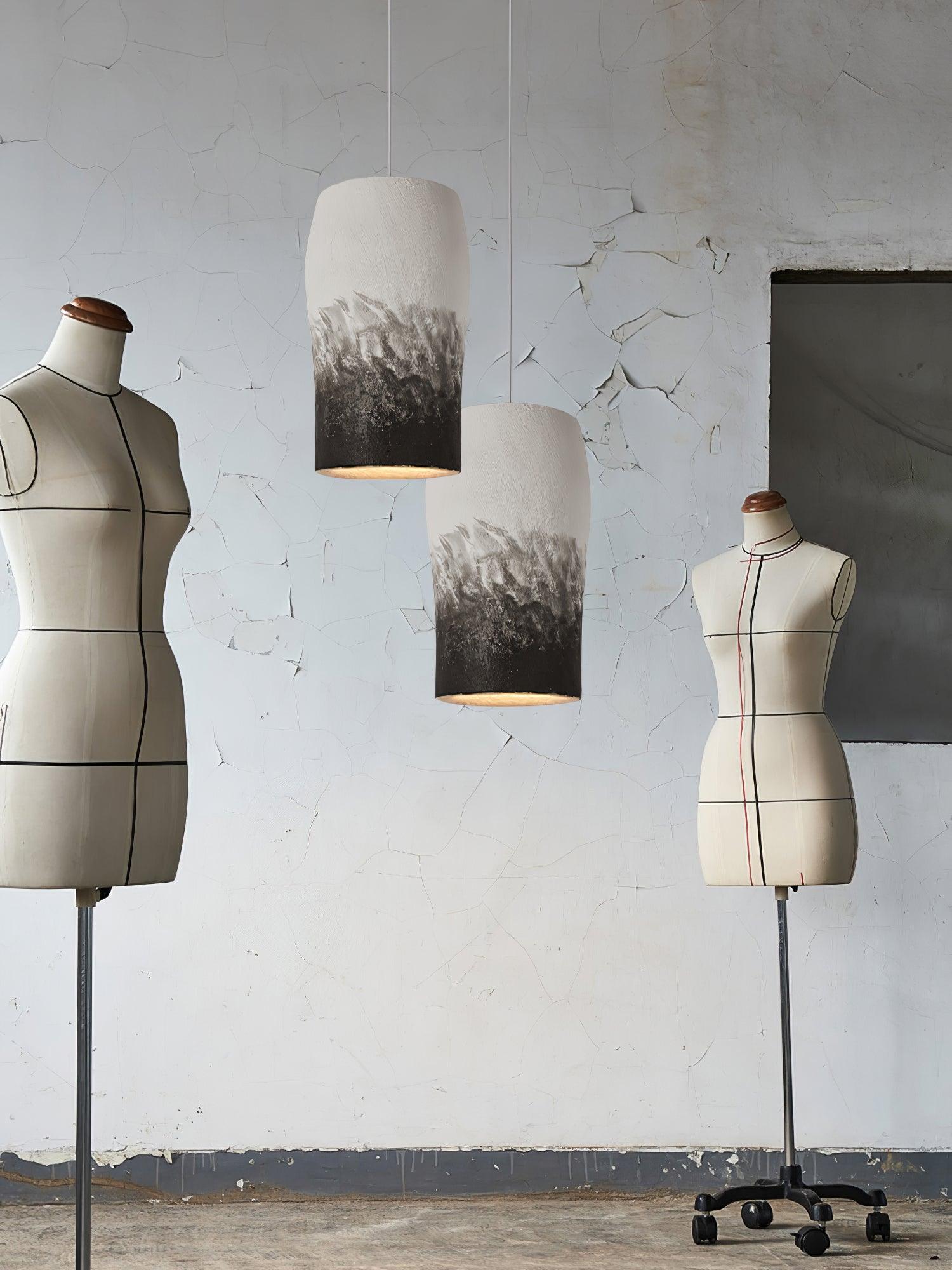 Ceraeion Modern Minimalist Crust Thin Pendant Lamp-Neutral Decor
