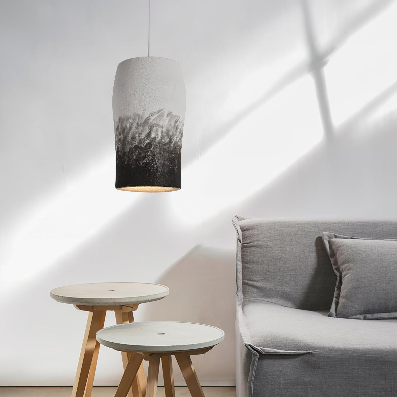 Ceraeion Modern Minimalist Crust Thin Pendant Lamp-Neutral Decor