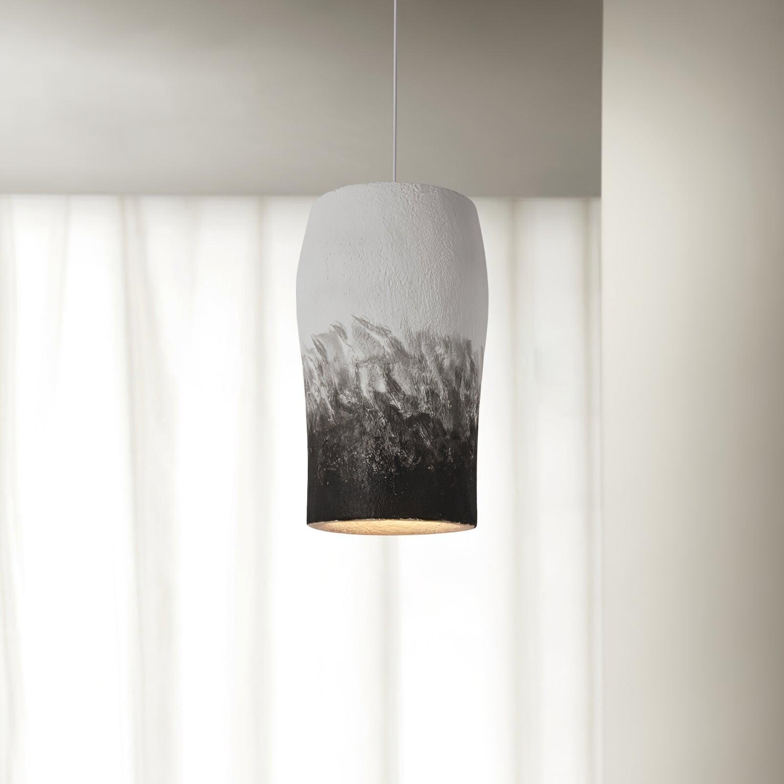 Ceraeion Modern Minimalist Crust Thin Pendant Lamp-Neutral Decor