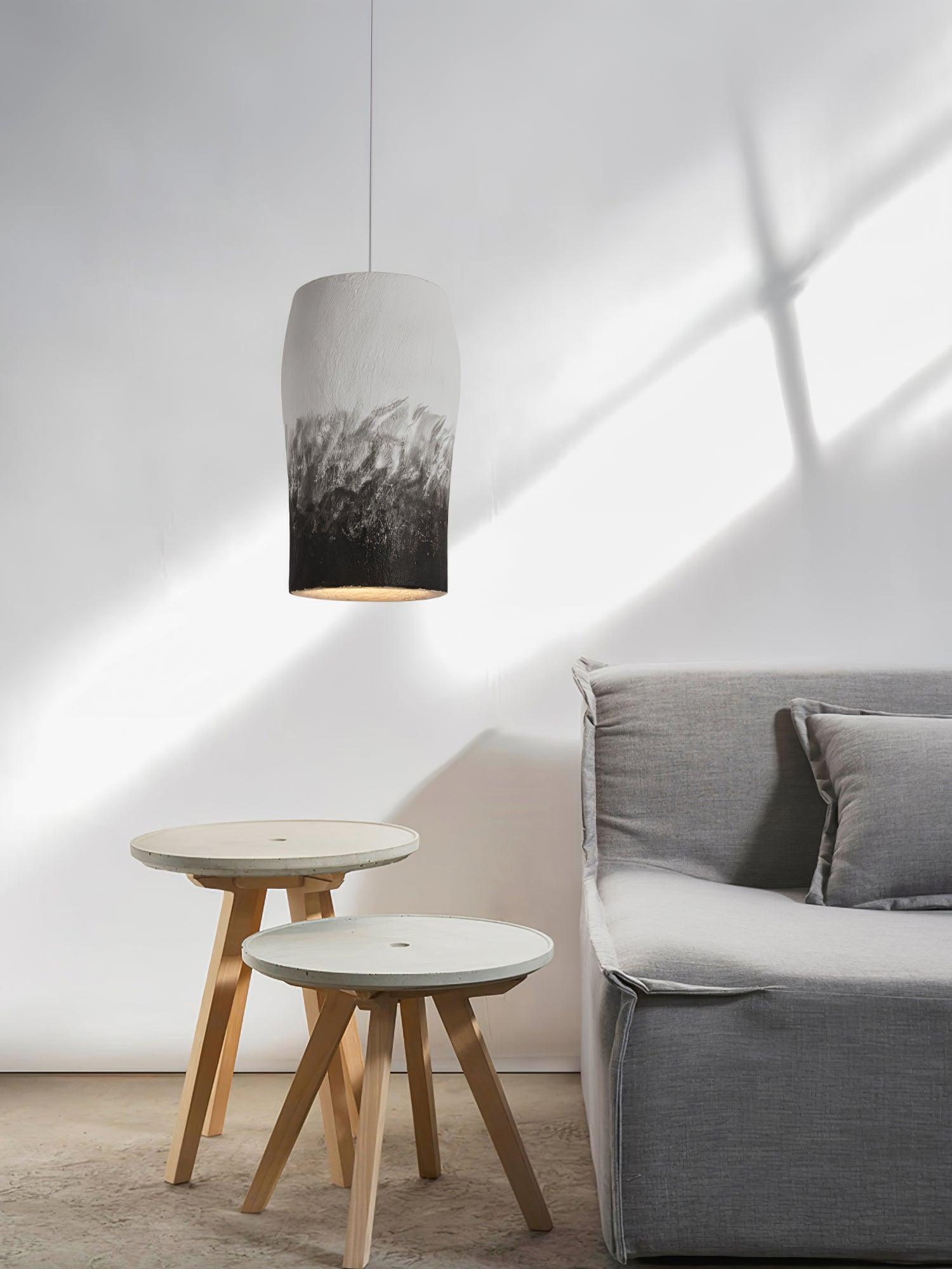 Ceraeion Modern Minimalist Crust Thin Pendant Lamp-Neutral Decor