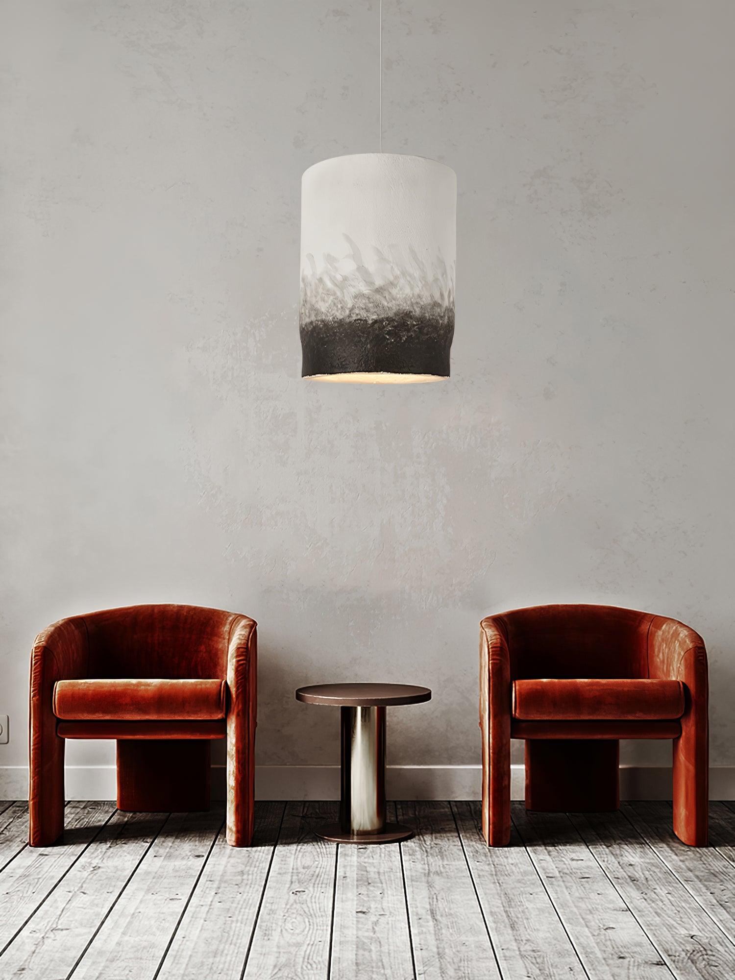 Ceraeion Modern Minimalist Crust Thin Pendant Lamp-Neutral Decor