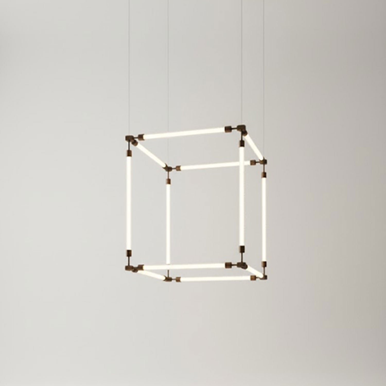 Crystal Grid Customize Chandelier-Neutral Decor