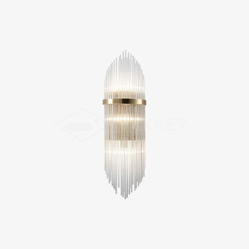Greshen Postmodern Luxury Crystal Wall Lamp-Neutral Decor