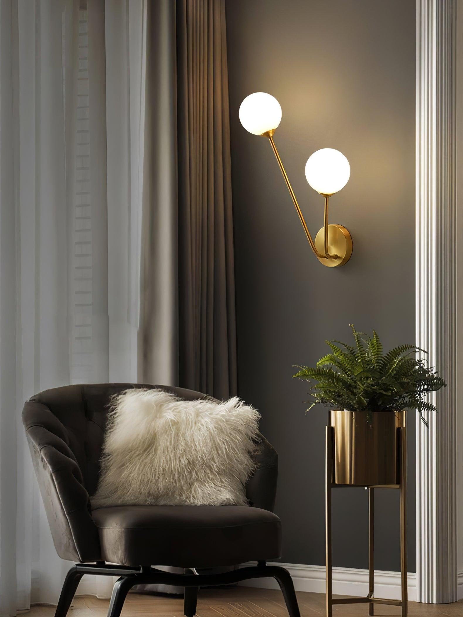 Joshua Luxury Wall Lamp-Neutral Decor