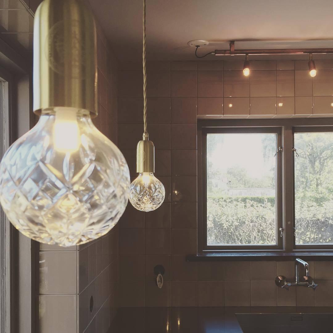 Vireo Crystal Bulb Pendant Lamp-Neutral Decor