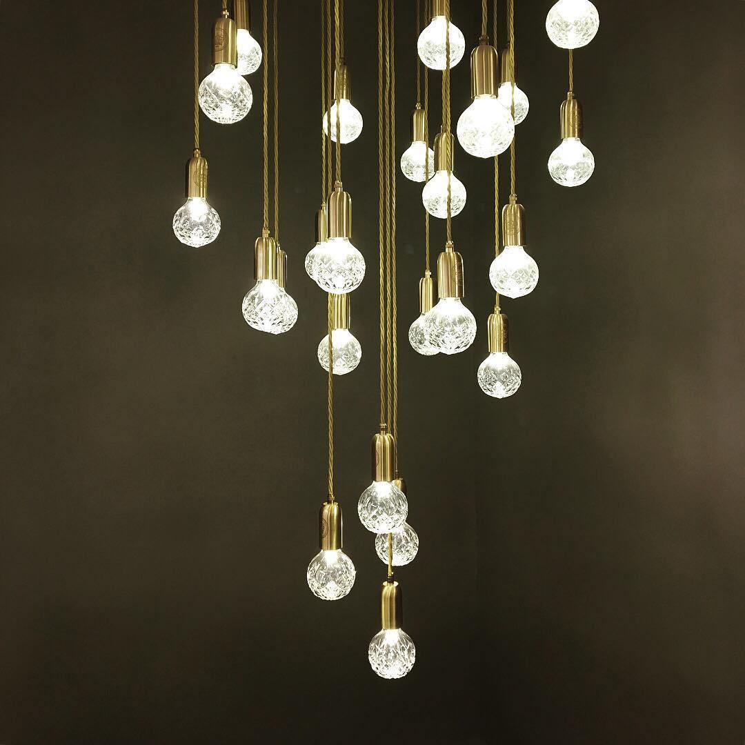 Vireo Crystal Bulb Pendant Lamp-Neutral Decor