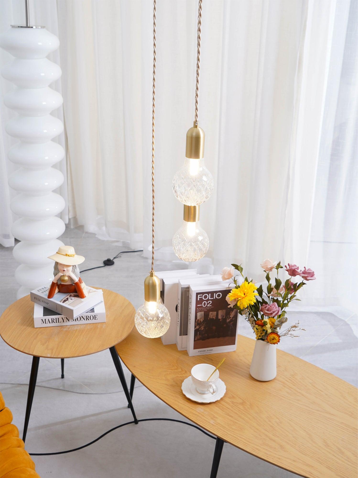 Vireo Crystal Bulb Pendant Lamp-Neutral Decor
