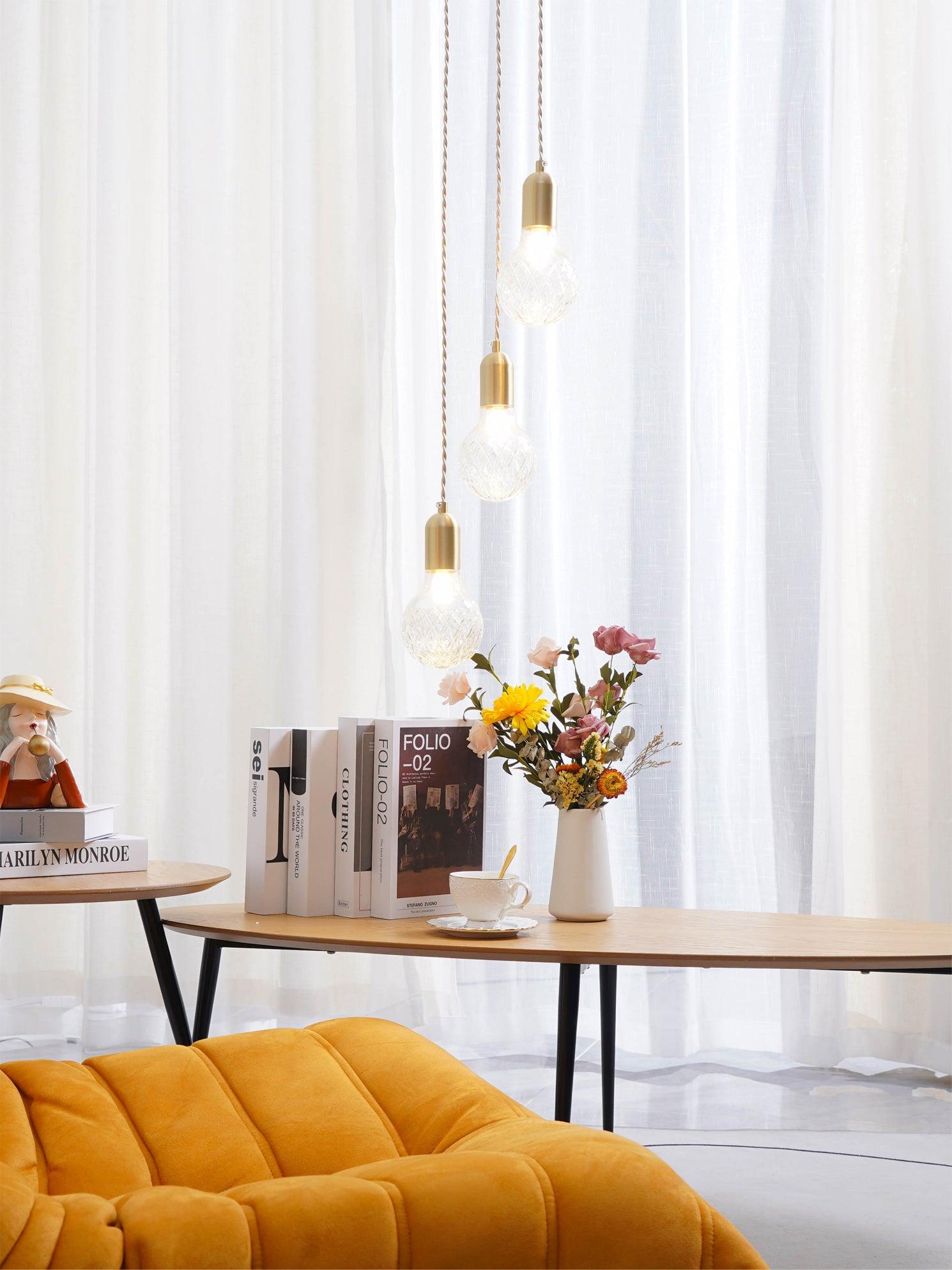 Vireo Crystal Bulb Pendant Lamp-Neutral Decor
