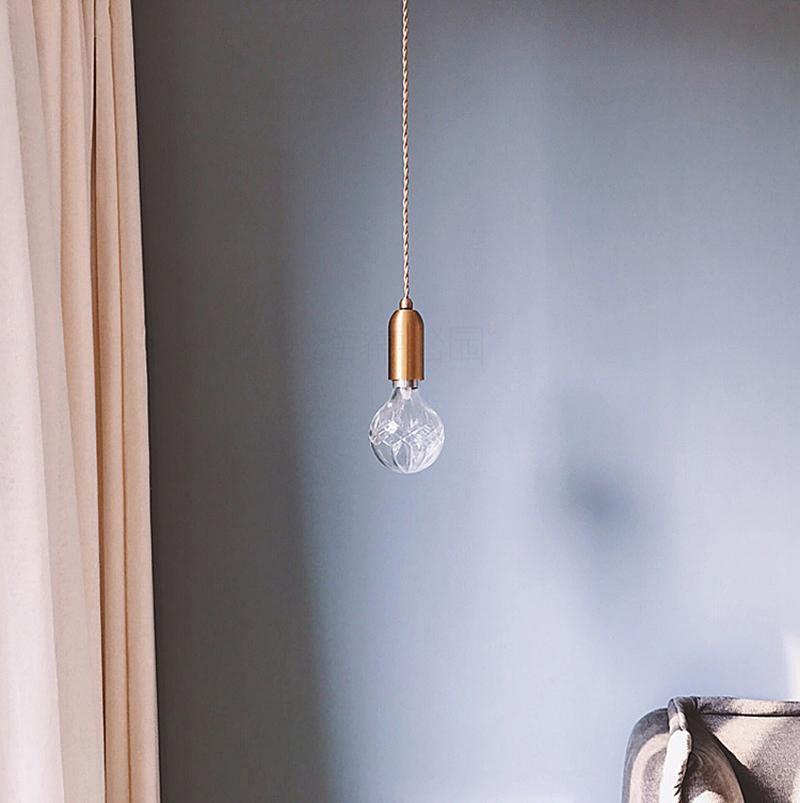 Vireo Crystal Bulb Pendant Lamp-Neutral Decor