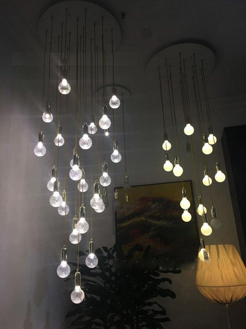 Vireo Crystal Bulb Pendant Lamp-Neutral Decor