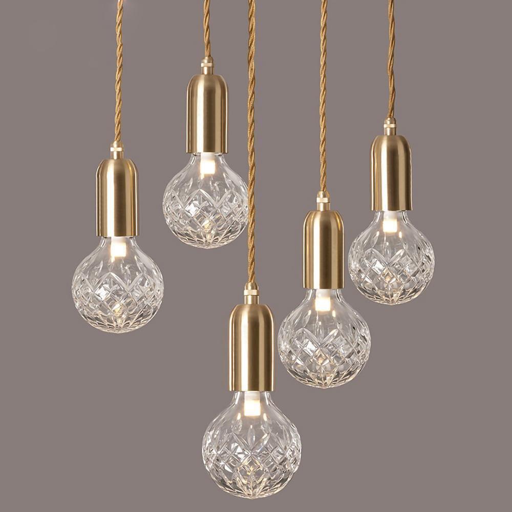 Vireo Crystal Bulb Pendant Lamp-Neutral Decor