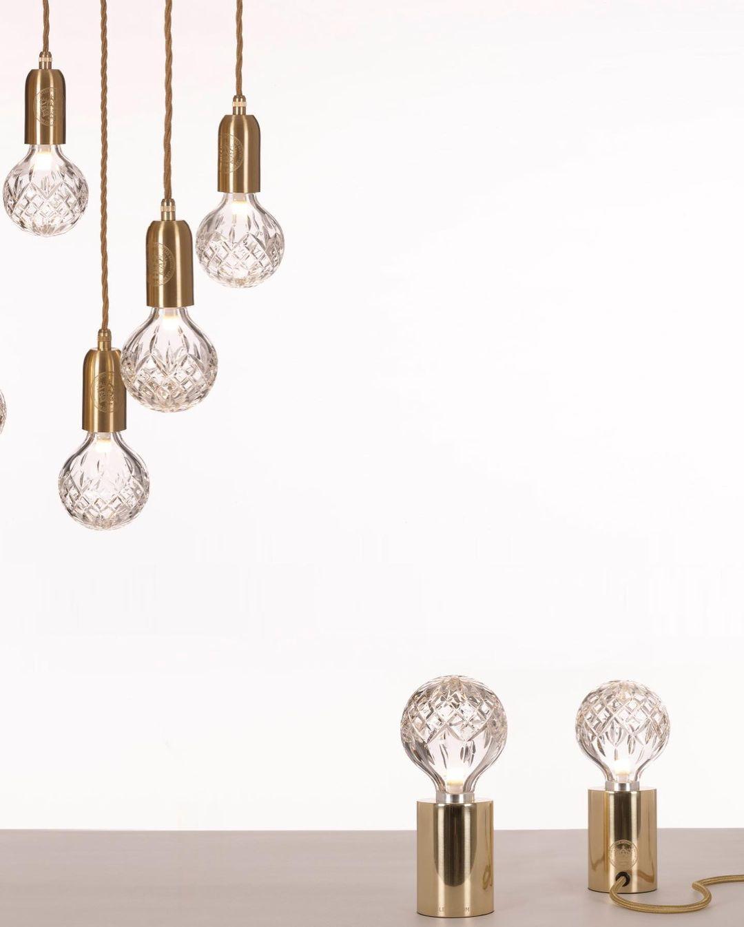 Lyrician Brass Glass Industrial Table Lamp-Neutral Decor