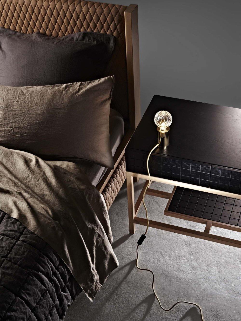 Lyrician Brass Glass Industrial Table Lamp-Neutral Decor