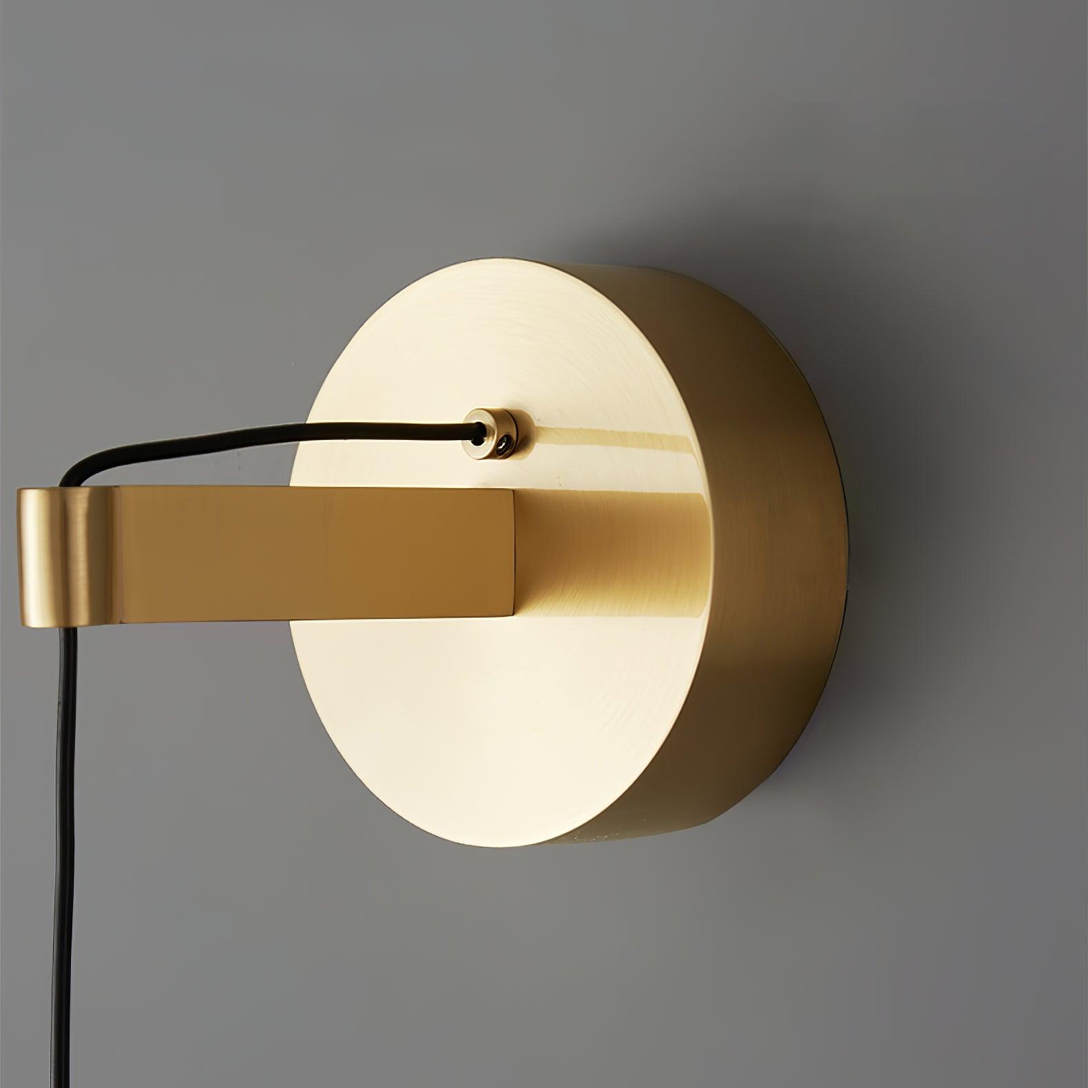 Dava Modern Minimalist Conical Crystal Wall Lamp-Neutral Decor