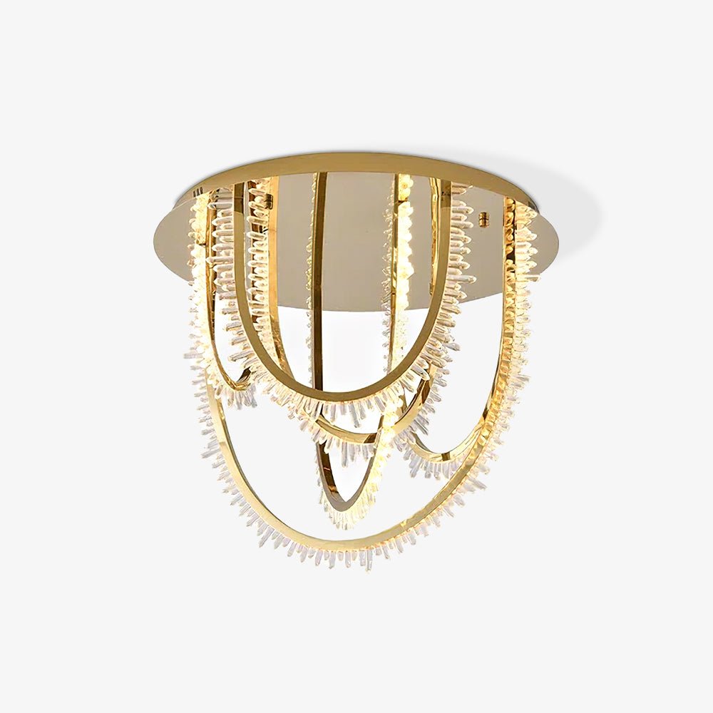 Crystal Individual Creativity Corde Crystal Ceiling Light-Neutral Decor